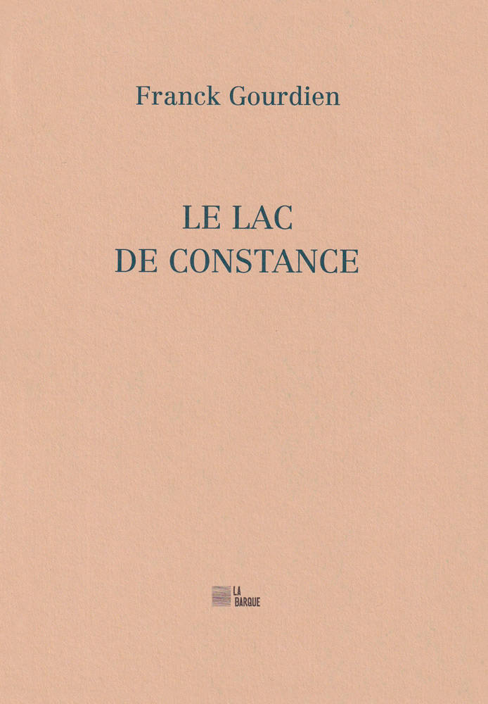 Le Lac de Constance - Franck Gourdien